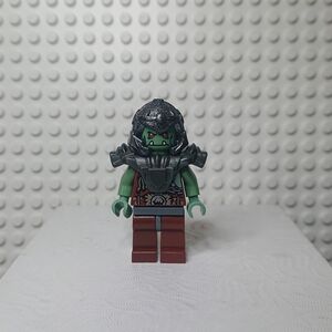 LEGO Troll Warrior Minifigure with Armor - Castle Fantasy Era